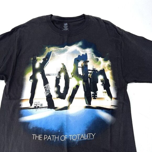 Korn The Path of Totality 2011 Concert Band Tour T-Shirt Mens Size Large - Picture 2 of 6